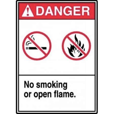 Accuform ANSI DANGER Safety Sign NO SMOKING MRMK109VA MRMK109VA
